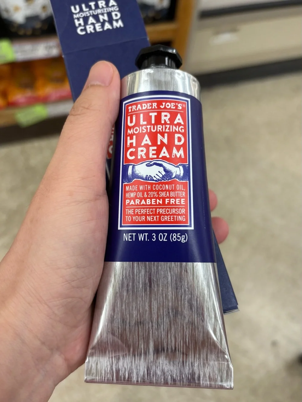 Trader Joe’s famous Limited Ultra Moisturizing Hand Cream - Navy Blue